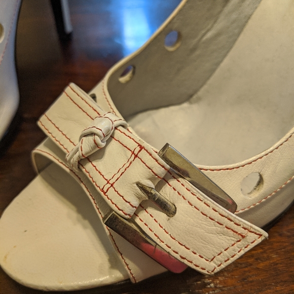 Vintage N.Y.L.A Leather Heels - Picture 8 of 10